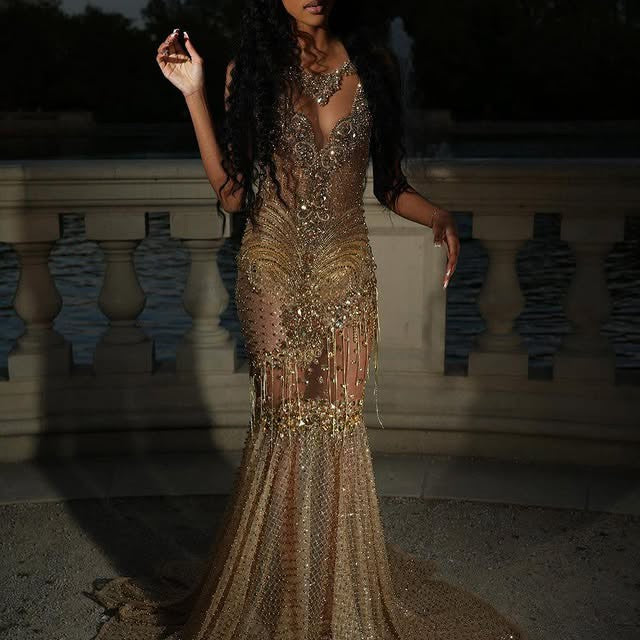 Angel Dress - Gold *Pre- Order