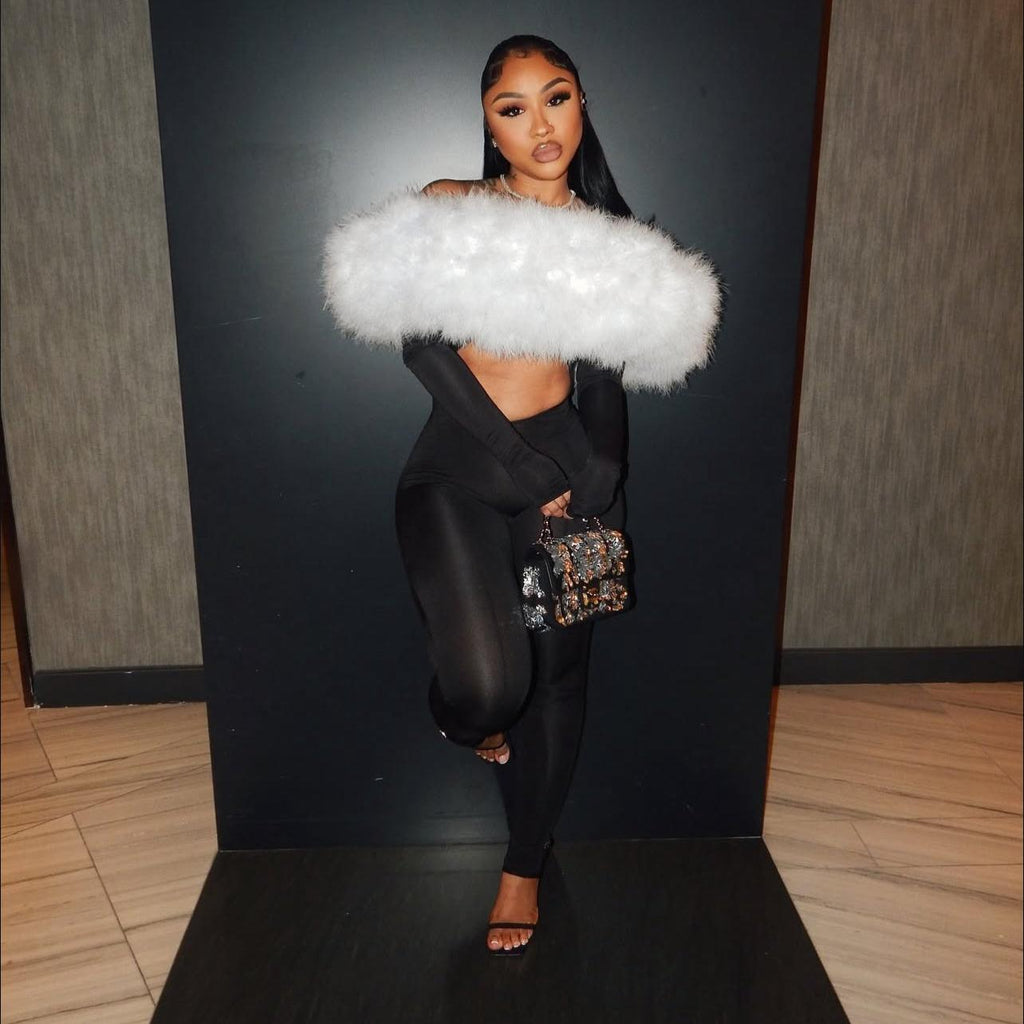 Burning Blue Jumpsuit - Black