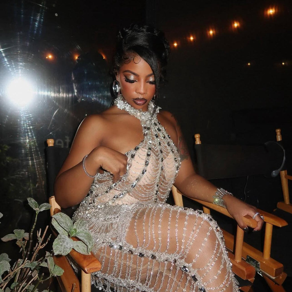 Chandelier Dress - Clear