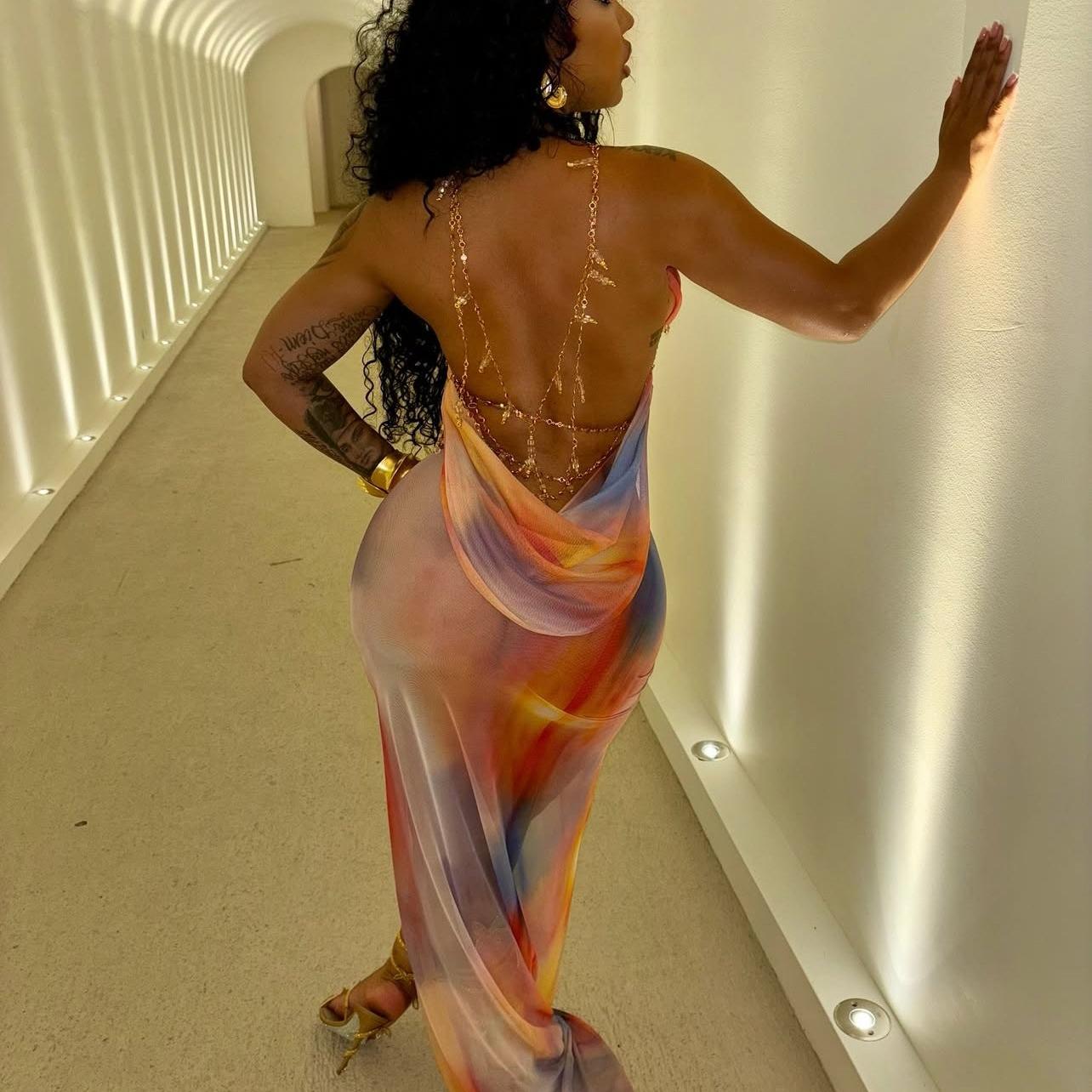 Been Like This Dress - Orange