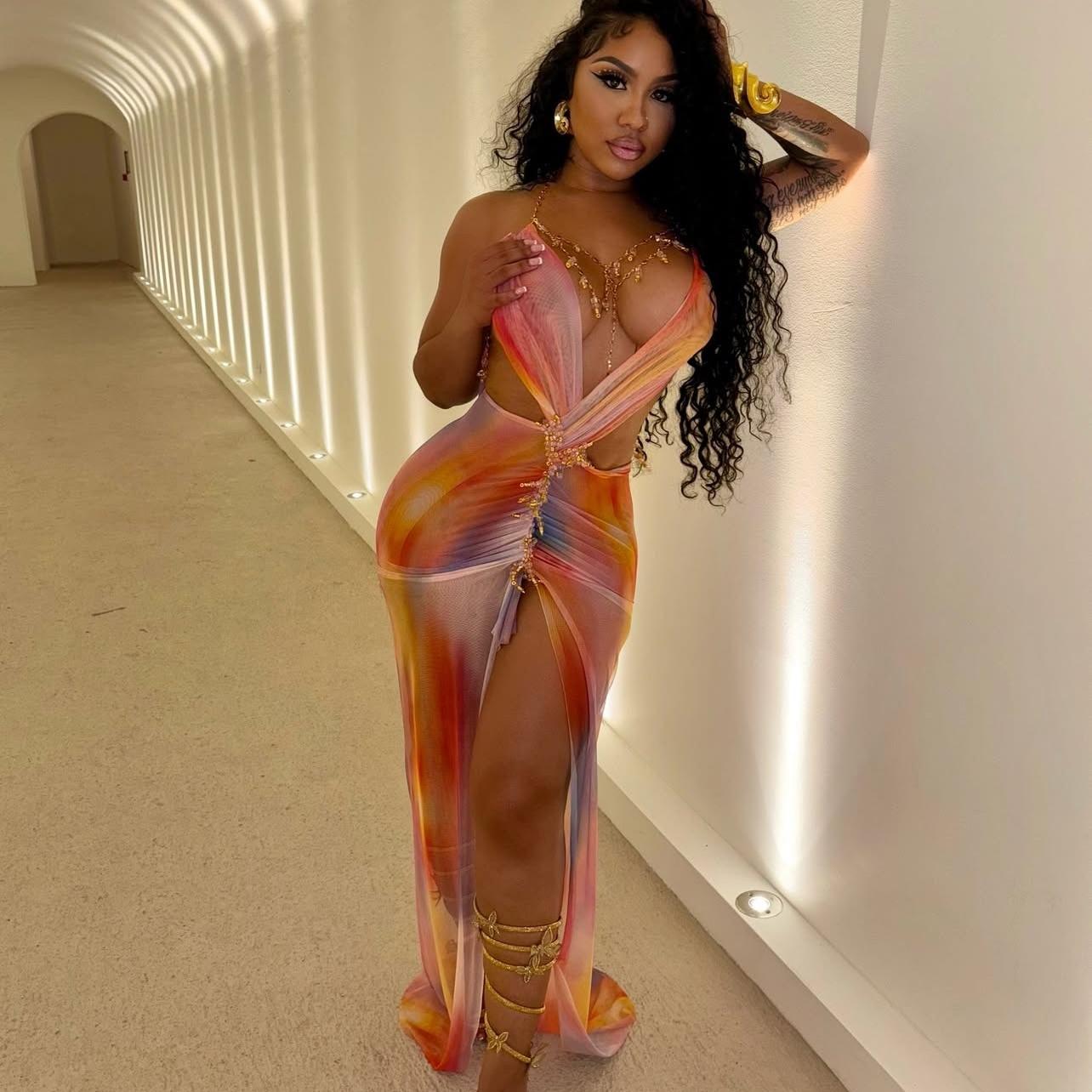 Been Like This Dress - Orange