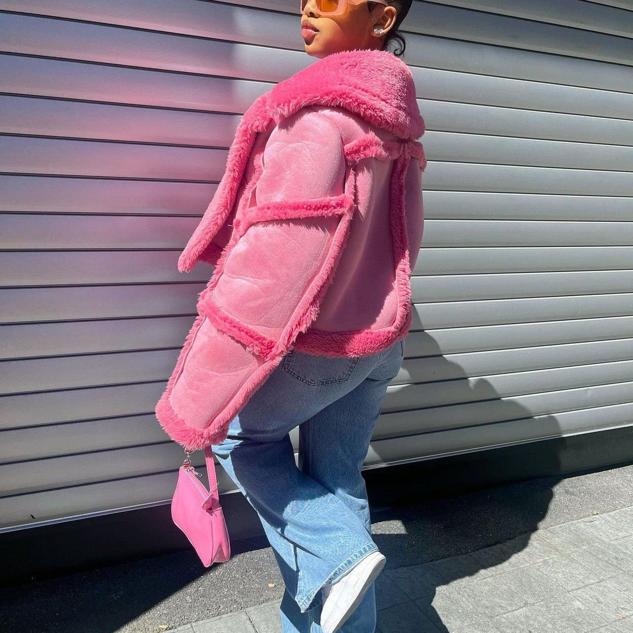 All Good Jacket- Light Pink