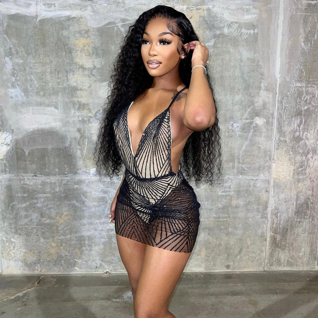 Players Dress - Black