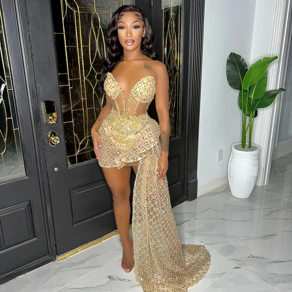 Under the Influence Dress - Gold *Pre- Order*