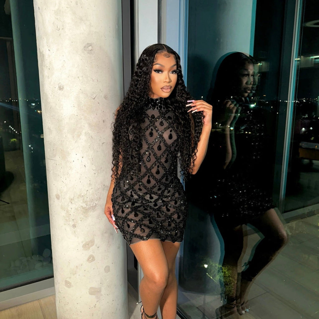 Daydreaming Mini Dress - Black