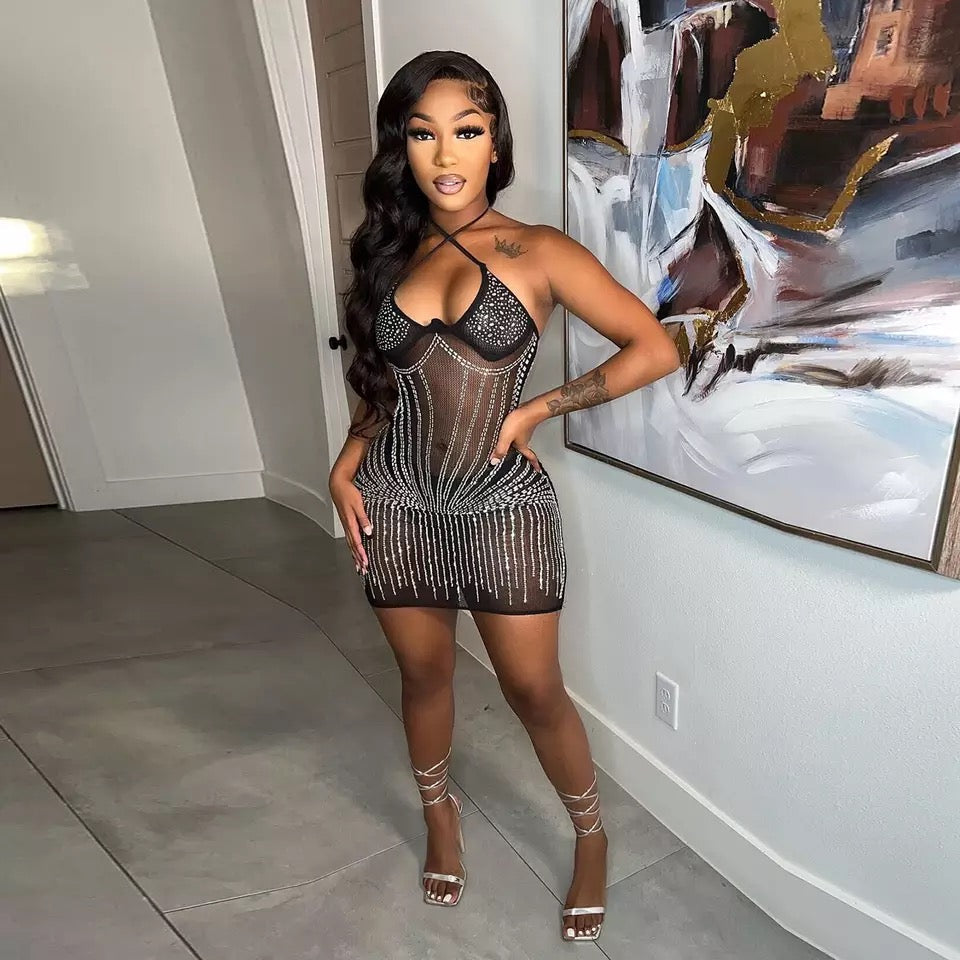 Needed Me Dress - Black