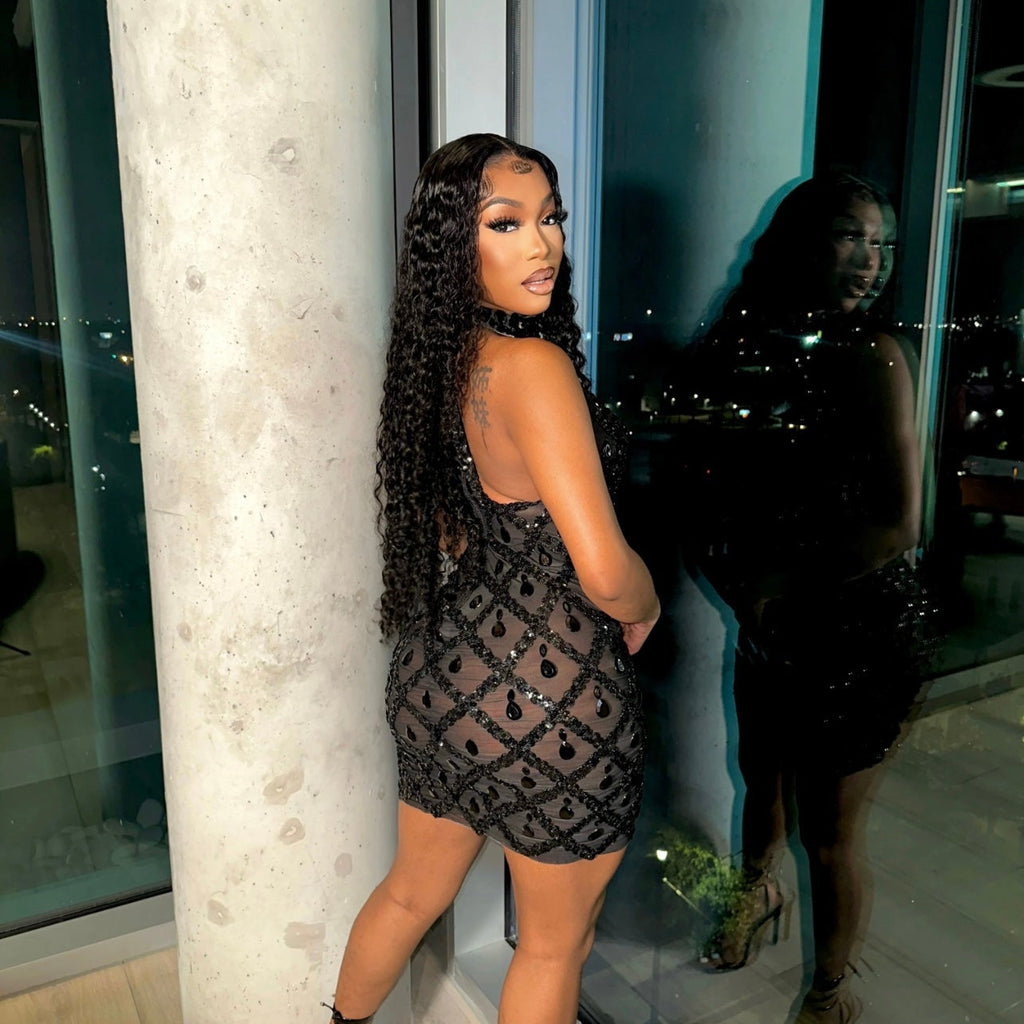 Daydreaming Mini Dress - Black