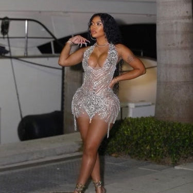 In Ha Mood Dress - Clear